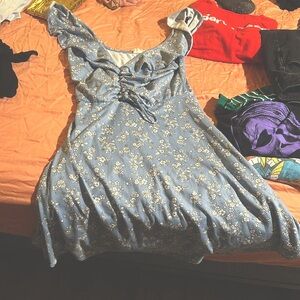 Altard State Floral light blue dress